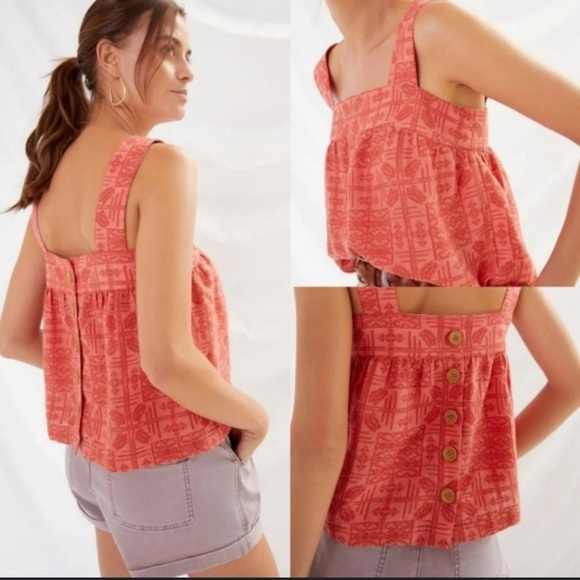 Anthropologie Tops - Anthropologie Sylvia embroidered tank blouse